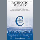Download or print Buryl Red Patriotic Medley Sheet Music Printable PDF 7-page score for Concert / arranged TTBB Choir SKU: 250820