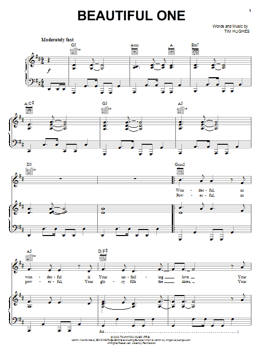 Learn to play By The Tree Beautiful One sheet music for Piano, Vocal & Guitar (Right-Hand Melody) in minutes. By The Tree Beautiful One sheet music notes and chords. Download Printable PDF.