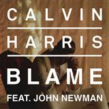 Download or print Calvin Harris Blame (feat. John Newman) Sheet Music Printable PDF 6-page score for Pop / arranged Piano, Vocal & Guitar Chords SKU: 119671