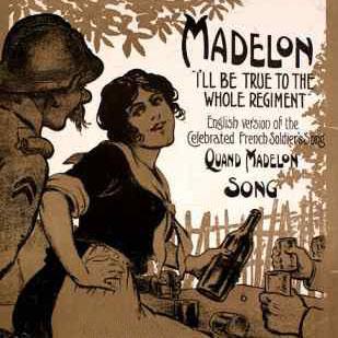 Camille Isidore Robert Camille Isidore Robert, Quand Madelon, Piano, Vocal & Guitar (Right-Hand Melody)