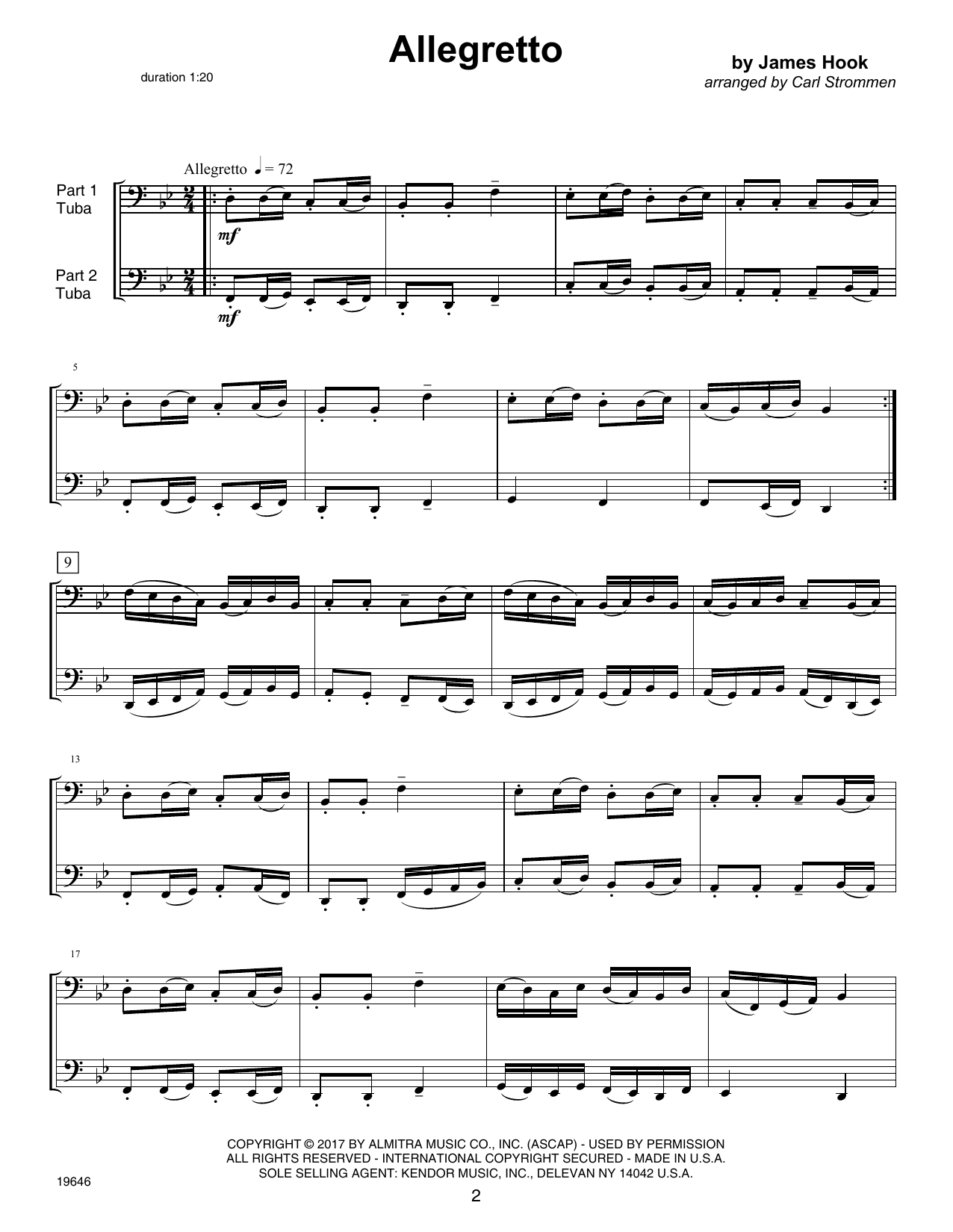 Learn to play Carl Strommen Second Year FlexDuets - Tuba sheet music for Brass Ensemble in minutes. Price: 17.9900$ Carl Strommen Second Year FlexDuets - Tuba sheet music notes and chords. Download Printable PDF.