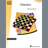 Download or print Carol Klose Checkers Sheet Music Printable PDF 3-page score for Children / arranged Educational Piano SKU: 57868