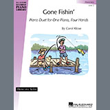 Download or print Carol Klose Gone Fishin' Sheet Music Printable PDF 4-page score for Novelty / arranged Educational Piano SKU: 74955