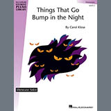 Download or print Carol Klose Things That Go Bump In The Night Sheet Music Printable PDF 3-page score for Pop / arranged Educational Piano SKU: 84213