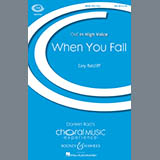 Download or print Cary Ratcliff When You Fall Sheet Music Printable PDF 10-page score for Concert / arranged SSA Choir SKU: 92565