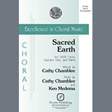Download or print Cathy Chamblee Sacred Earth Sheet Music Printable PDF 15-page score for Traditional / arranged SATB Choir SKU: 1505661