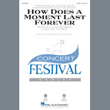 Download or print Mac Huff How Does A Moment Last Forever Sheet Music Printable PDF 10-page score for Children / arranged SAB Choir SKU: 185919