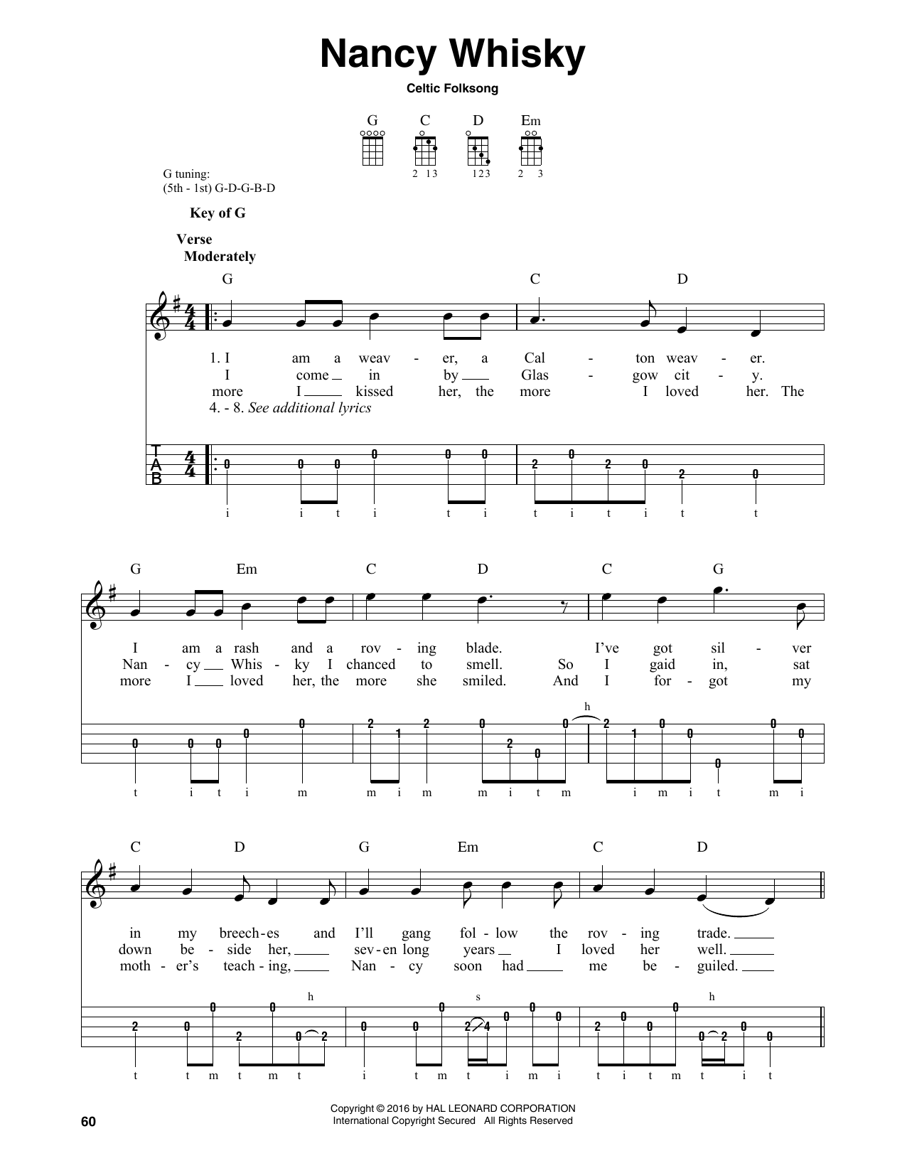 tennessee whiskey chords
