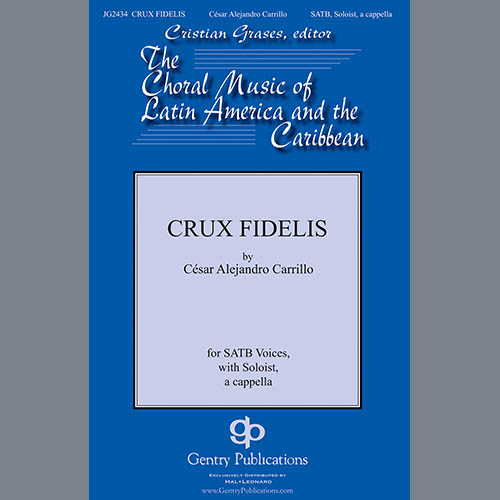 Cesar Alejandro Carillo Download Printable PDF Score Easily Download Cesar Alejandro Carillo Printable PDF piano music notes, guitar tabs for SATB Choir. Transpose or transcribe this score in no time - Learn how to play song progression.