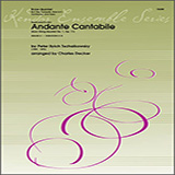 Download or print Charles Decker Andante Cantabile (from String Quartet No. 1, Op. 11) - Horn in F Sheet Music Printable PDF 3-page score for Classical / arranged Brass Ensemble SKU: 351423.
