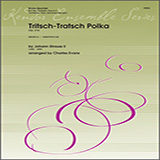 Download or print Charles Evans Tritsch-Tratsch Polka (Op. 214) - 1st Bb Trumpet Sheet Music Printable PDF 3-page score for Classical / arranged Brass Ensemble SKU: 330841.