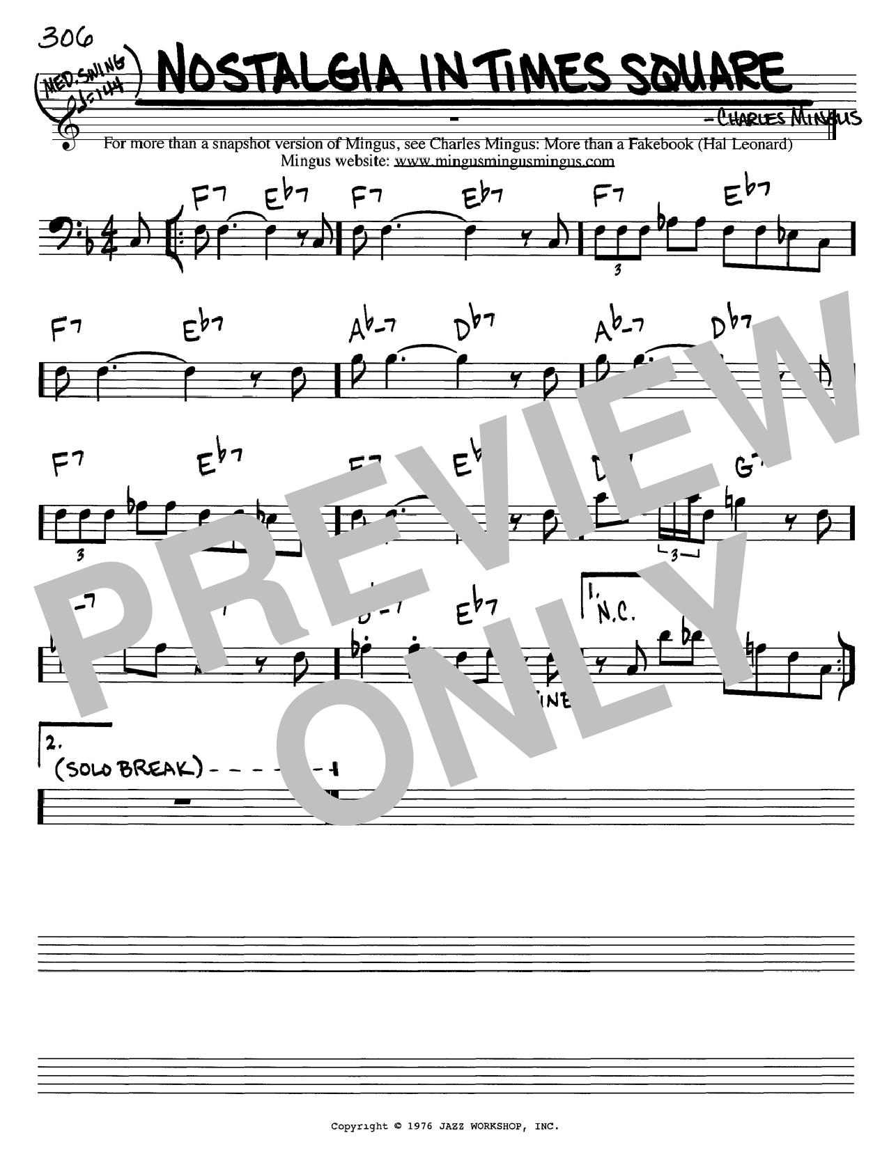 Learn to play Charles Mingus Nostalgia In Times Square sheet music for Easy Piano in minutes. Charles Mingus Nostalgia In Times Square sheet music notes and chords. Download Printable PDF.
