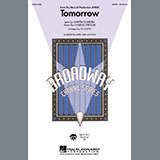 Download or print Charles Strouse Tomorrow (from Annie) (arr. Ed Lojeski) Sheet Music Printable PDF 7-page score for Broadway / arranged 2-Part Choir SKU: 525656.