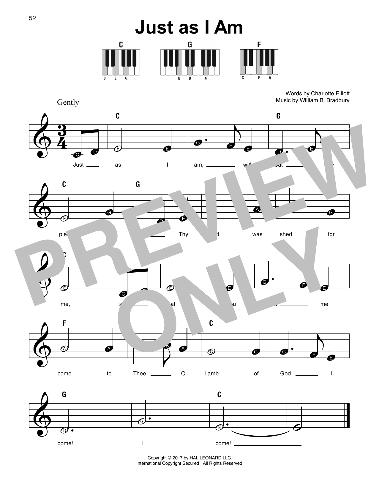 download-charlotte-elliott-just-as-i-am-sheet-music-pdf-chords