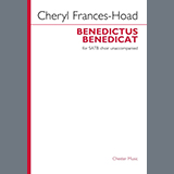 Download or print Cheryl Frances-Hoad Benedictus Benedicat Sheet Music Printable PDF 4-page score for Sacred / arranged SATB Choir SKU: 1626529