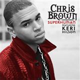 Download or print Chris Brown Superhuman (feat. Keri Hilson) Sheet Music Printable PDF 6-page score for R & B / arranged Piano, Vocal & Guitar Chords SKU: 45897
