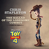 Download or print Chris Stapleton The Ballad Of The Lonesome Cowboy (from Toy Story 4) Sheet Music Printable PDF 4-page score for Country / arranged Piano, Vocal & Guitar Chords (Right-Hand Melody) SKU: 418490