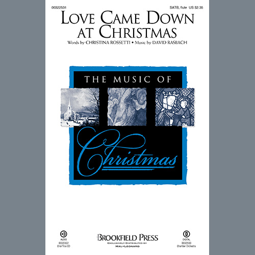 Christina Rossetti and David Rasbach Love Came Down At Christmas Profile Image