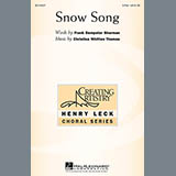 Download or print Christina Whitten Thomas Snow Song Sheet Music Printable PDF 6-page score for Concert / arranged 2-Part Choir SKU: 94824