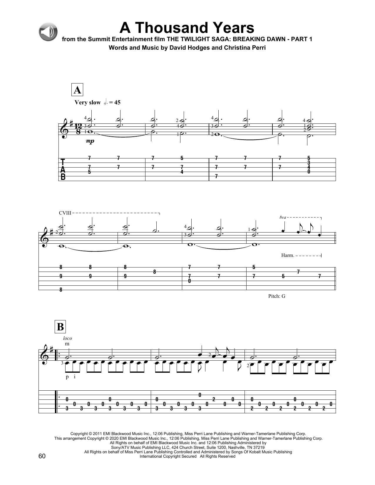 A Thousand Years Piano Easy Kasapqueen