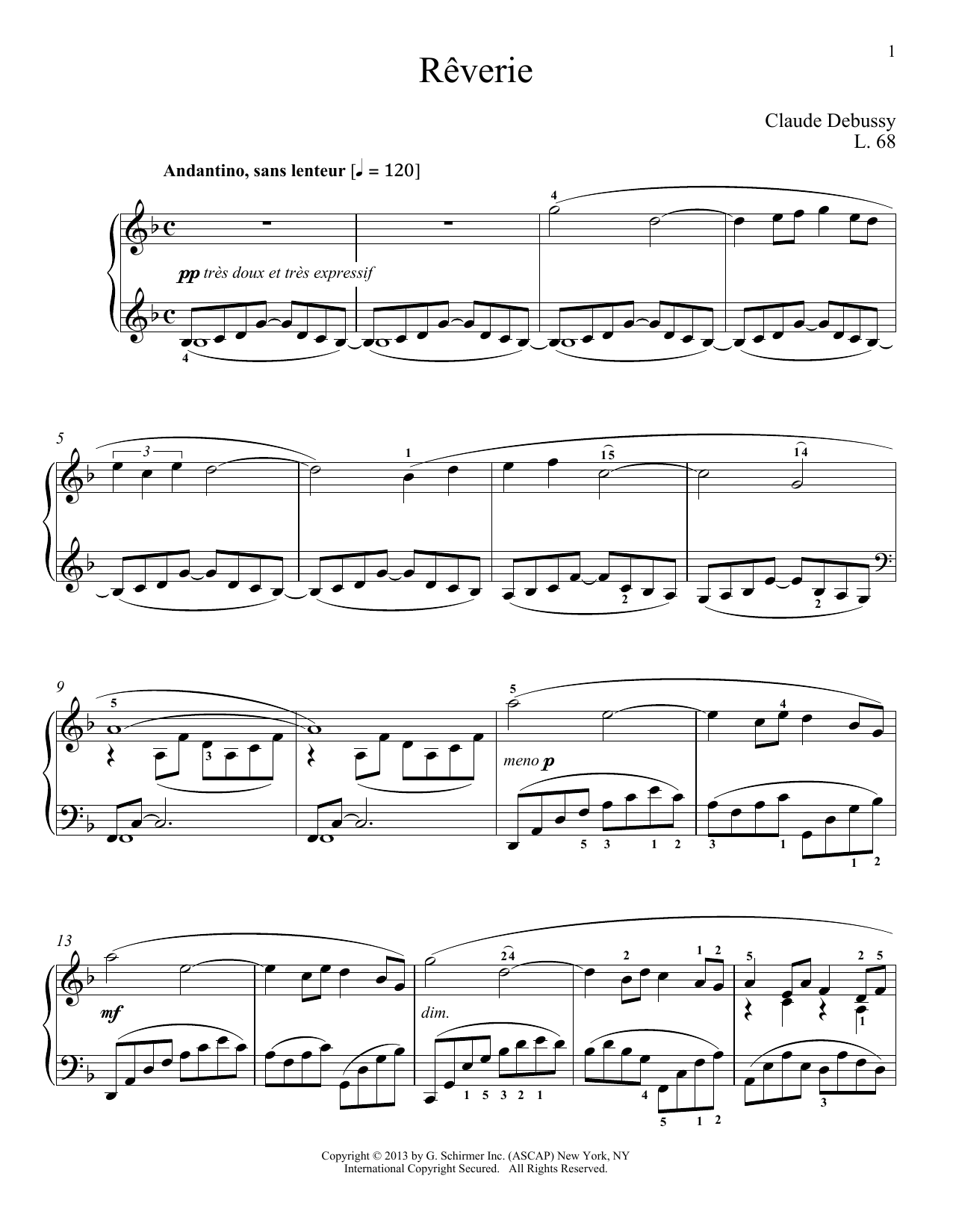 Learn to play Christopher Harding Reverie sheet music for Piano Solo in minutes. Christopher Harding Reverie sheet music notes and chords. Download Printable PDF.