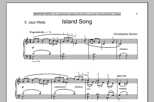 Sheet Music,Island Song,sheetmusic,download,notation,score.