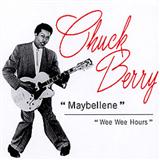 Download or print Chuck Berry Maybellene Sheet Music Printable PDF 3-page score for Rock / arranged Piano, Vocal & Guitar Chords SKU: 118501