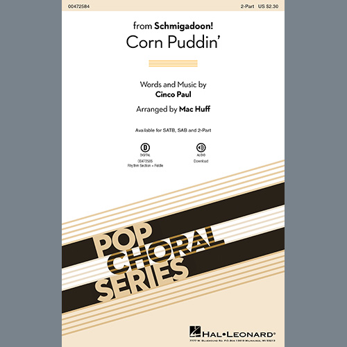 Cinco Paul Corn Puddin' (from Schmigadoon!) (arr. Mac Huff) Profile Image