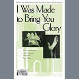 Download or print Cindy Ovokaitys I Was Made To Bring You Glory (arr. Brant Adams) Sheet Music Printable PDF 11-page score for Sacred / arranged SATB Choir SKU: 430891