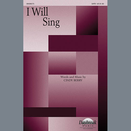 I Will Sing cover image