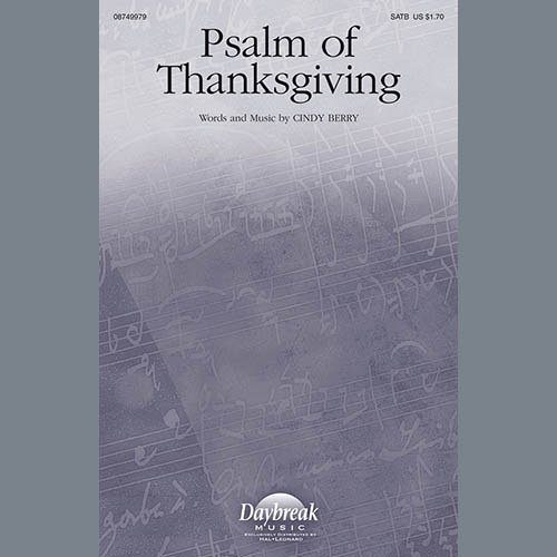 Cindy Berry Download Printable PDF Score Easily Download Cindy Berry Printable PDF piano music notes, guitar tabs for SATB Choir. Transpose or transcribe this score in no time - Learn how to play song progression.