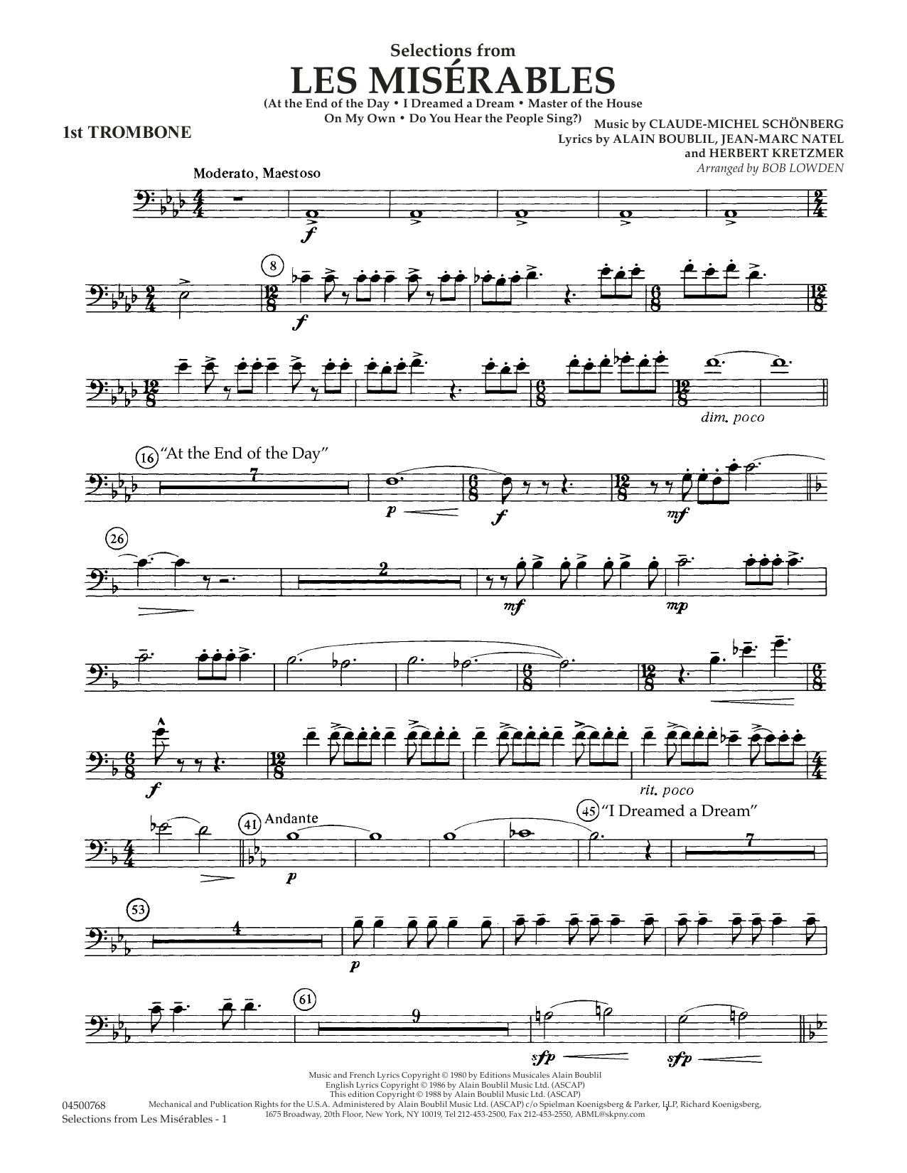 les miserables full orchestral score pdf free