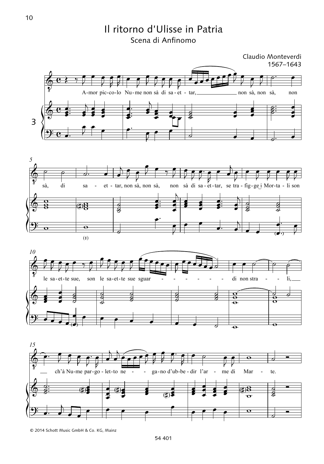Learn to play Claudio Monteverdi Amor piccolo Nume non sà di saettar sheet music for Piano & Vocal in minutes. Price: 6.9900$ Claudio Monteverdi Amor piccolo Nume non sà di saettar sheet music notes and chords arranged for Piano & Vocal