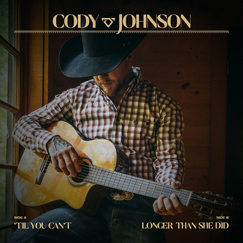 Easily Download Cody Johnson Printable PDF piano music notes, guitar tabs for Piano, Vocal & Guitar Chords (Right-Hand Melody). Transpose or transcribe this score in no time - Learn how to play song progression.