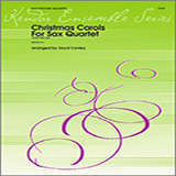 Download or print Conley Christmas Carols For Sax Quartet - 1st Alto Sax Sheet Music Printable PDF 14-page score for Christmas / arranged Woodwind Ensemble SKU: 124809.