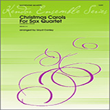 Download or print Conley Christmas Carols For Sax Quartet/Conductor's Score Sheet Music Printable PDF 14-page score for Christmas / arranged Woodwind Ensemble SKU: 124806.