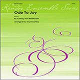 Download or print Conley Ode To Joy - Full Score Sheet Music Printable PDF 5-page score for Christmas / arranged Brass Ensemble SKU: 322194.