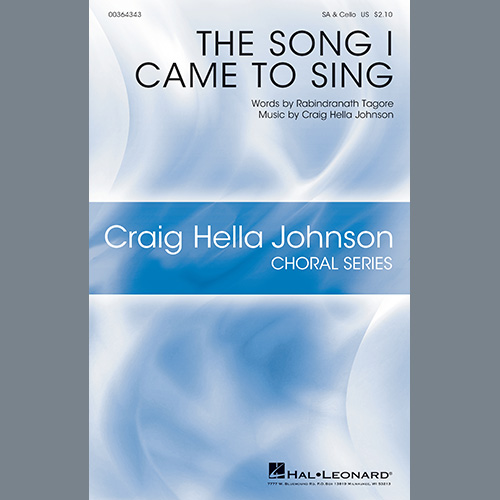 Craig Hella Johnson The Song I Came To Sing Profile Image