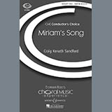 Download or print Craig Kenath Sandford Miriam's Song Sheet Music Printable PDF 37-page score for Concert / arranged SATB Choir SKU: 71275