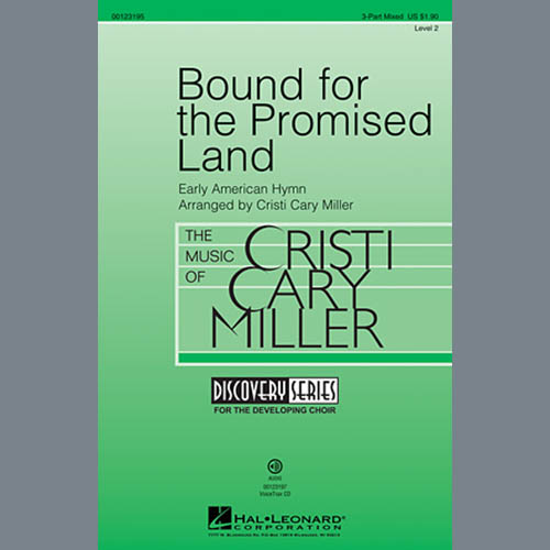 Bound For The Promised Land (arr. Cristi Cary Miller) cover image