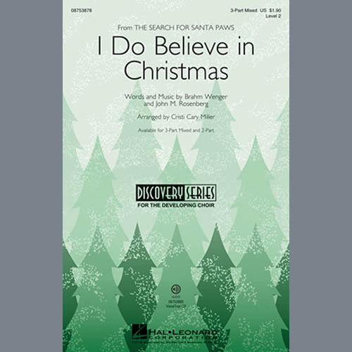 Brahm Wenger I Do Believe In Christmas (arr. Cristi Cary Miller) Profile Image