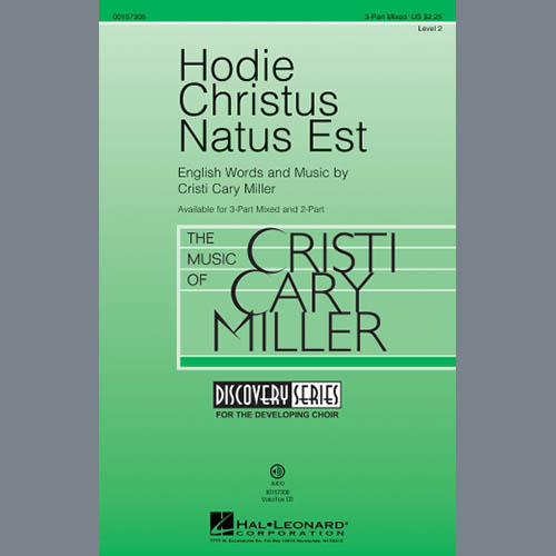 Cristi Cary Miller Download Printable PDF Score Easily Download Cristi Cary Miller Printable PDF piano music notes, guitar tabs for 2-Part Choir. Transpose or transcribe this score in no time - Learn how to play song progression.