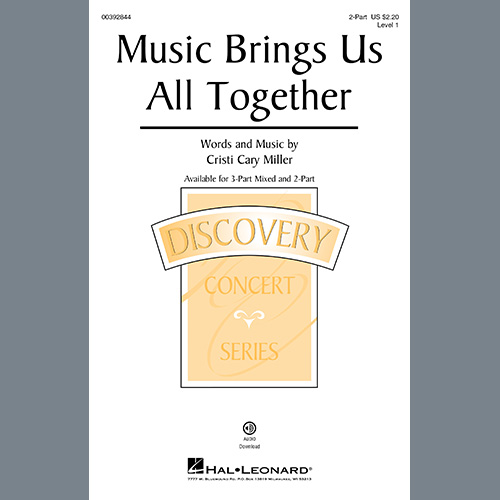 Cristi Cary Miller Download Printable PDF Score Easily Download Cristi Cary Miller Printable PDF piano music notes, guitar tabs for 2-Part Choir. Transpose or transcribe this score in no time - Learn how to play song progression.
