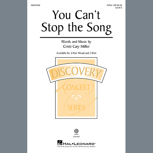 Cristi Cary Miller Download Printable PDF Score Easily Download Cristi Cary Miller Printable PDF piano music notes, guitar tabs for 2-Part Choir. Transpose or transcribe this score in no time - Learn how to play song progression.