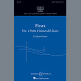 Download or print Cristian Grases Fiesta (No. 1 From Visiones Dellano) Sheet Music Printable PDF 9-page score for Concert / arranged SATB Choir SKU: 82536