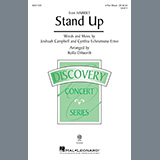 Download or print Cynthia Erivo Stand Up (from Harriet) (arr. Rollo Dilworth) Sheet Music Printable PDF 15-page score for Gospel / arranged 3-Part Mixed Choir SKU: 521180.