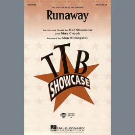 Del Shannon Runaway Arr Alan Billingsley Sheet Music Pdf Notes Chords Pop Score Tbb Choir Download Printable Sku 437222