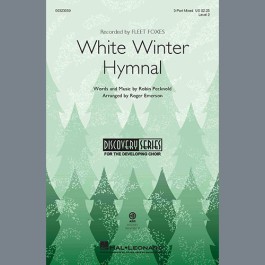 Fleet Foxes White Winter Hymnal Arr Roger Emerson Sheet Music