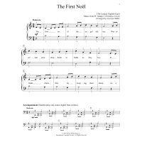 The First Noel [Jazz version] sheet music for piano solo (PDF)