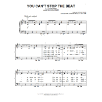 Glee Cast You Can T Stop The Beat Sheet Music Pdf Notes Chords Film Tv Score Piano Vocal Guitar Right Hand Melody Download Printable Sku 118